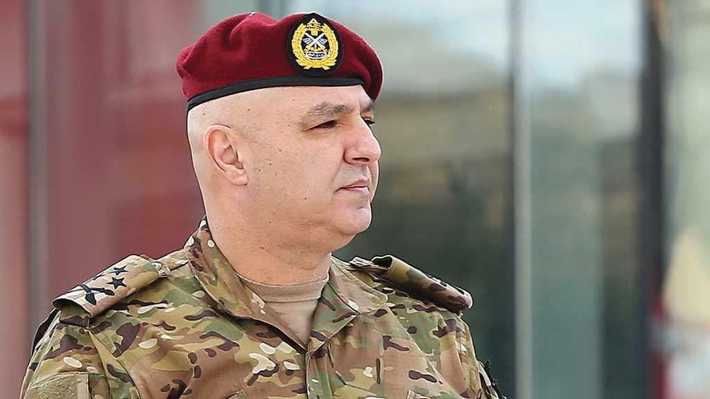 Lebanon’s Army Chief Urges Military to Fend Off ‘Danger, Sedition’