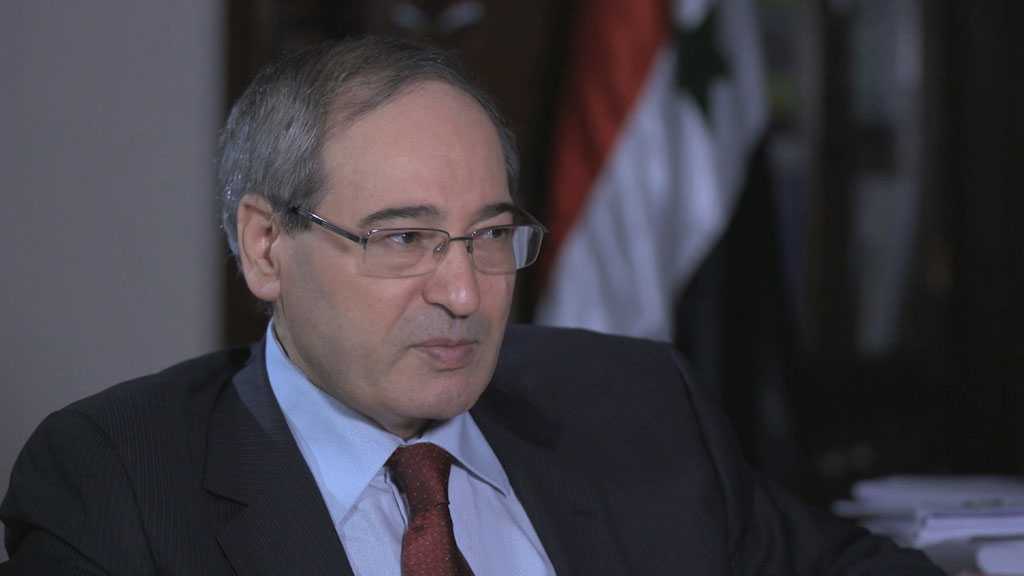 Zarif Holds Phone Conversation with New Syrian Counterpart