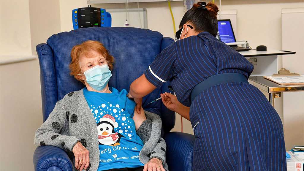UK Rolls out Vaccine, 90-year-old Woman First in Line