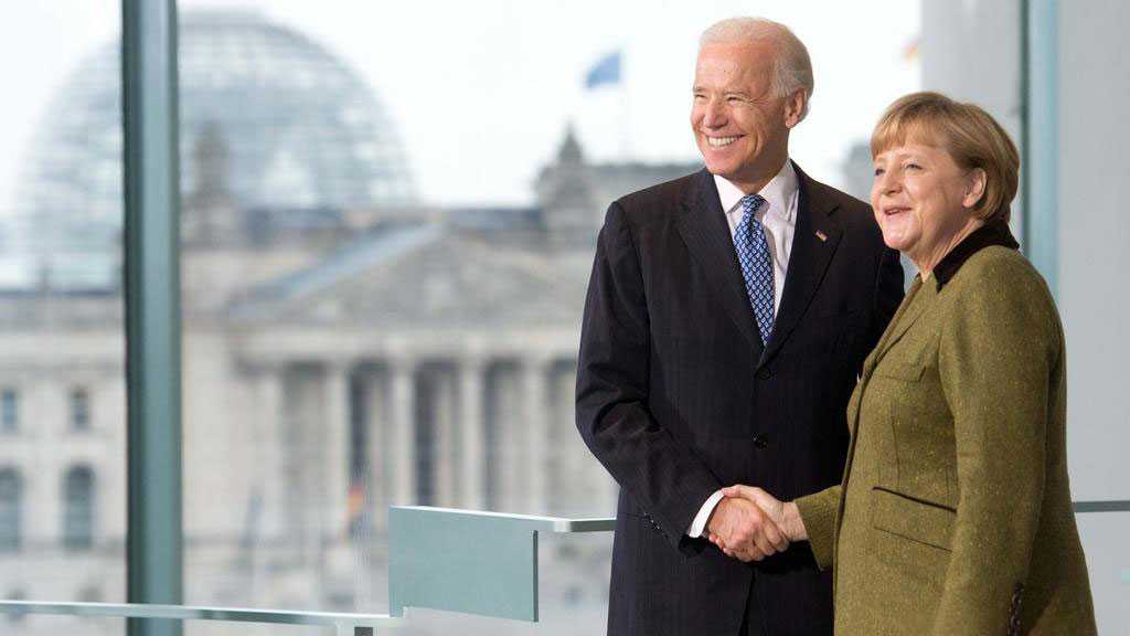 Merkel, Biden Discuss Iran in First Phone Call