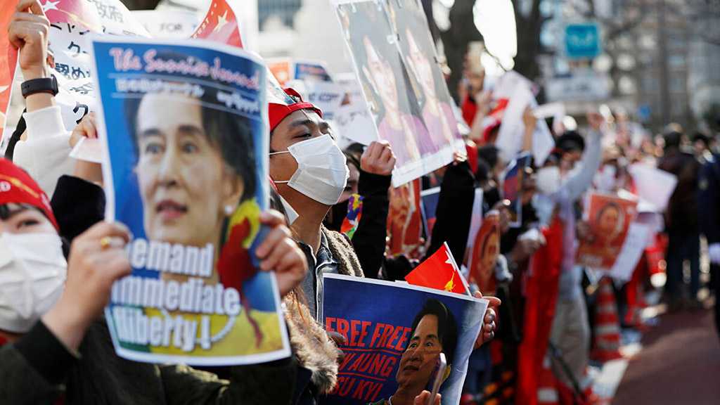 Internet Access Restored in Protest-Hit Myanmar after Shutdown