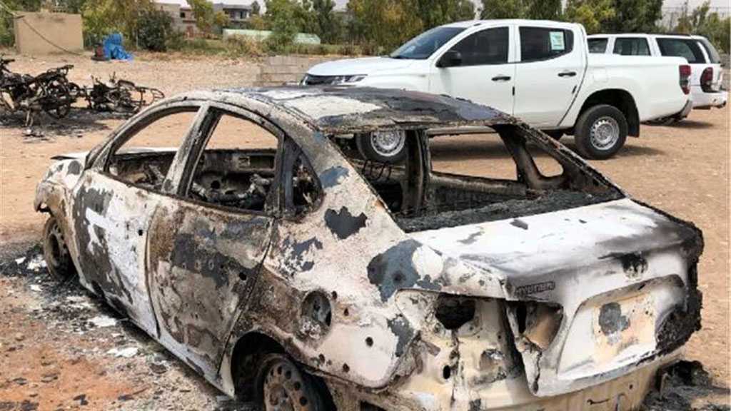 Roadside Bomb Targets US-led Coalition Trucks in Iraq