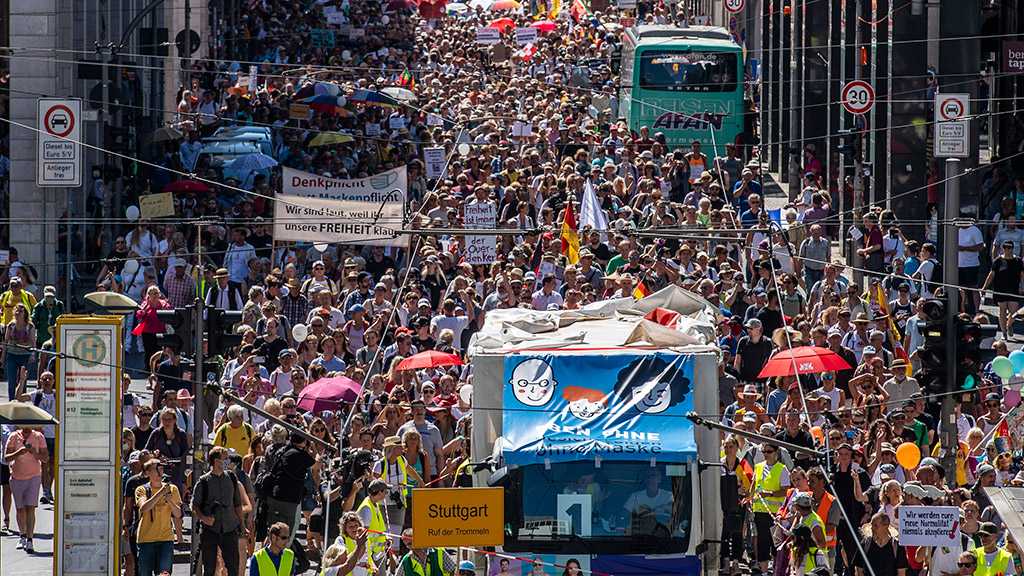 Anti-Lockdown Protesters Rally in German Cities
