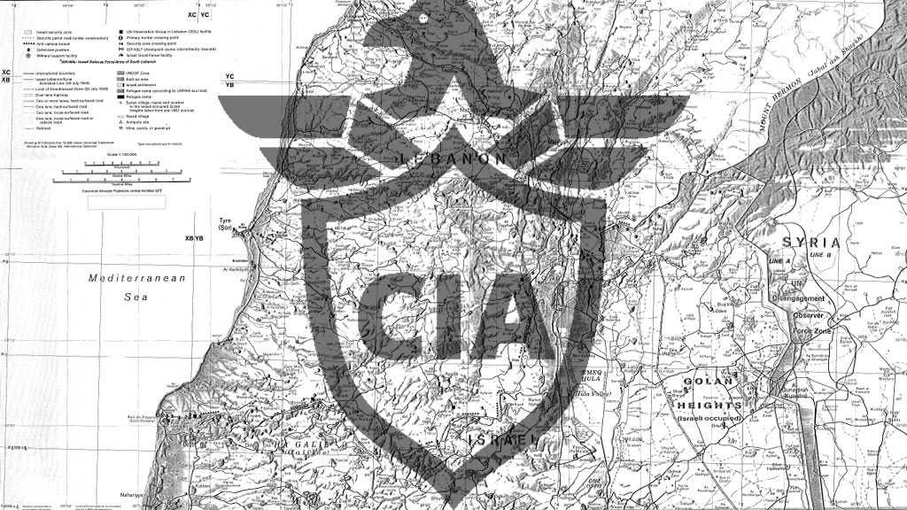 In Depth of CIA’s Report on American-‘Israeli’ Geographic Perspective on South Lebanon Border