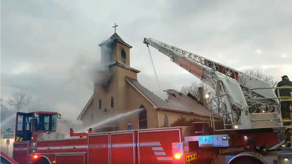 Fire Consumes Historic Church in Minneapolis amid Protests