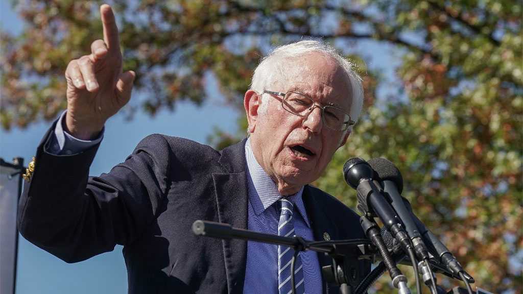 US Should Consider Regulating Military Aid to ‘Israel’ – Bernie Sanders