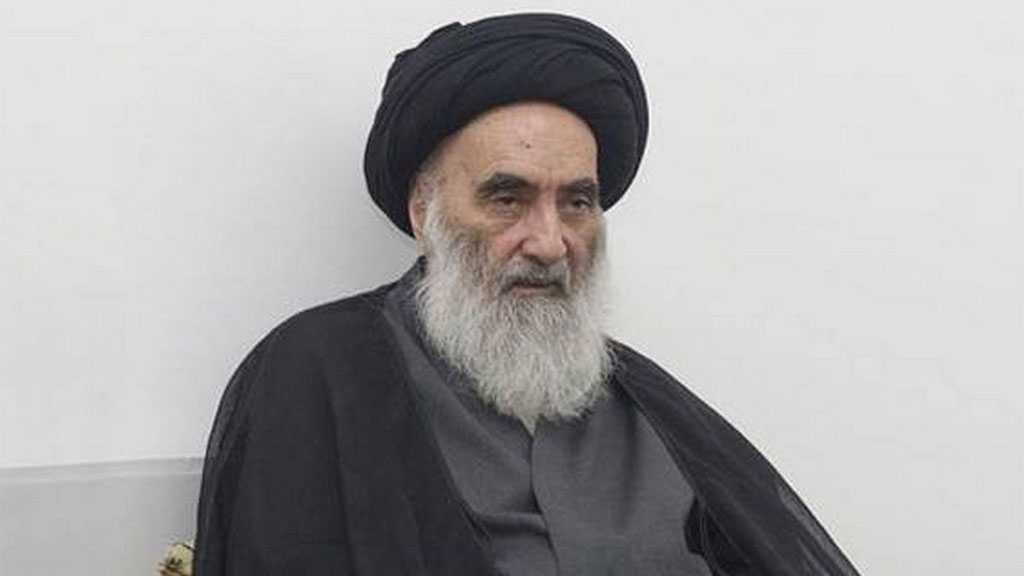 Ayatollah Sistani Urges Supporting Palestinians against “Israeli” Aggression