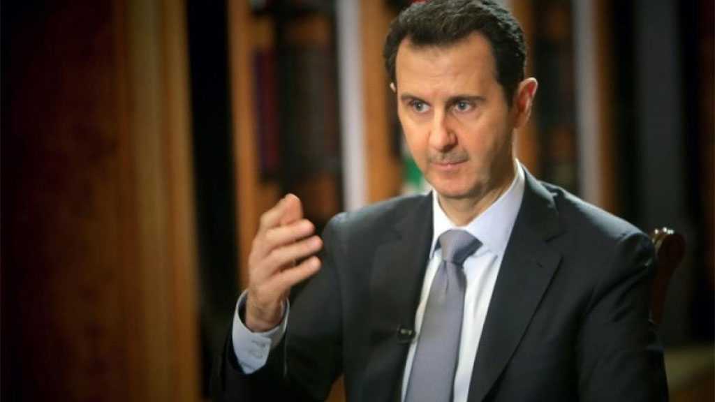 Al-Assad: “Israel” Survives on Terrorizing Palestinian People
