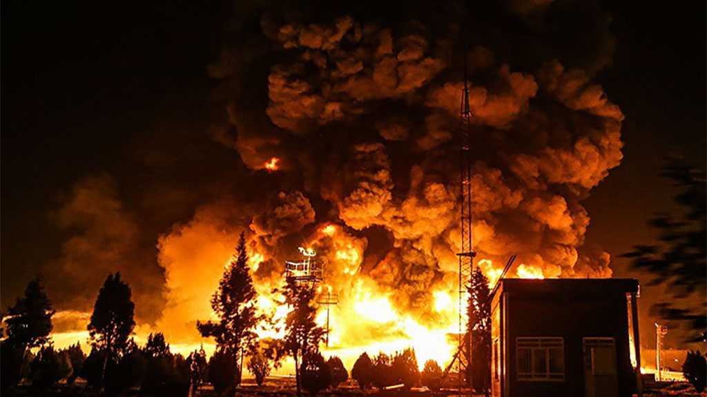 Iran: Firefighters Containing Blaze at Tehran Oil Refinery