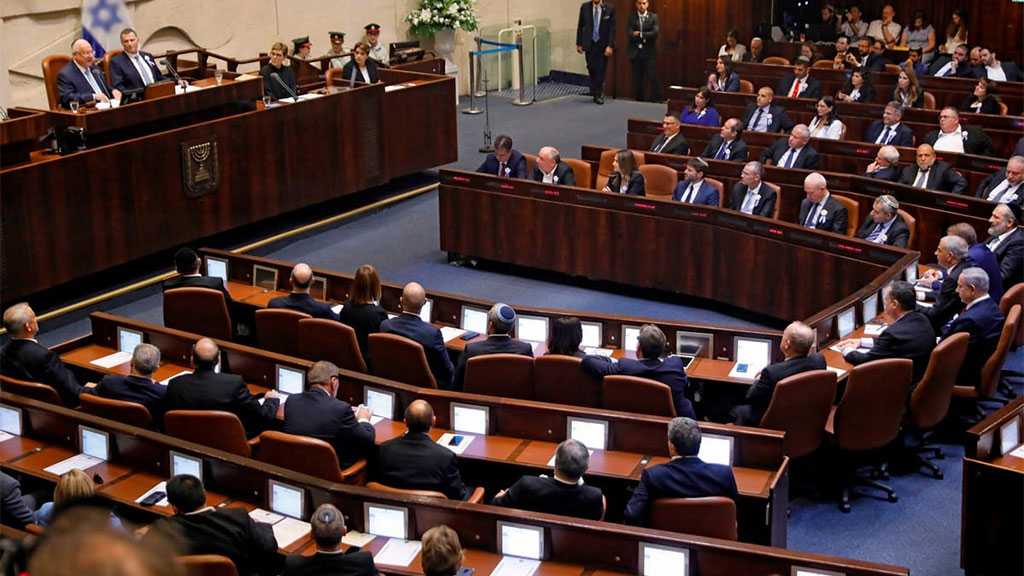 ’Israeli’ Knesset to Announce New Gov’t