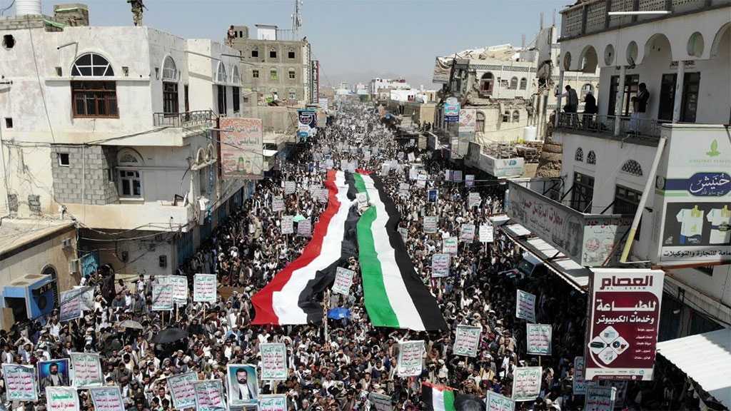 Yemenis Hold Massive Rallies in Saada to Slam US, ‘Israeli’ Crimes against Muslims