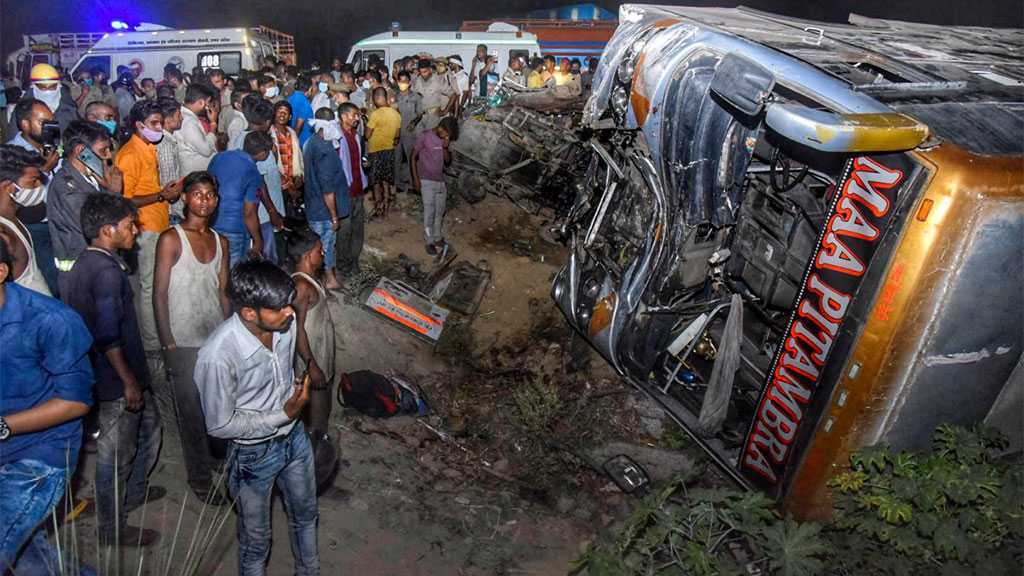 At Least 17 Killed After Bus Carrying Migrant Workers Hits Van in Northern India