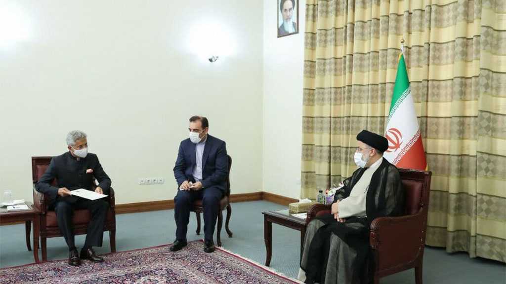 Raisi Urges Prioritizing Collective Security, Close Economic Ties between Iran and India