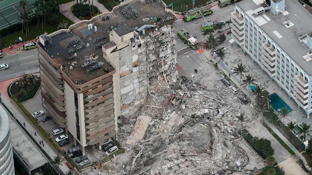 Fourteen Days On, No Signs of Life under Rubble of Florida Condominium