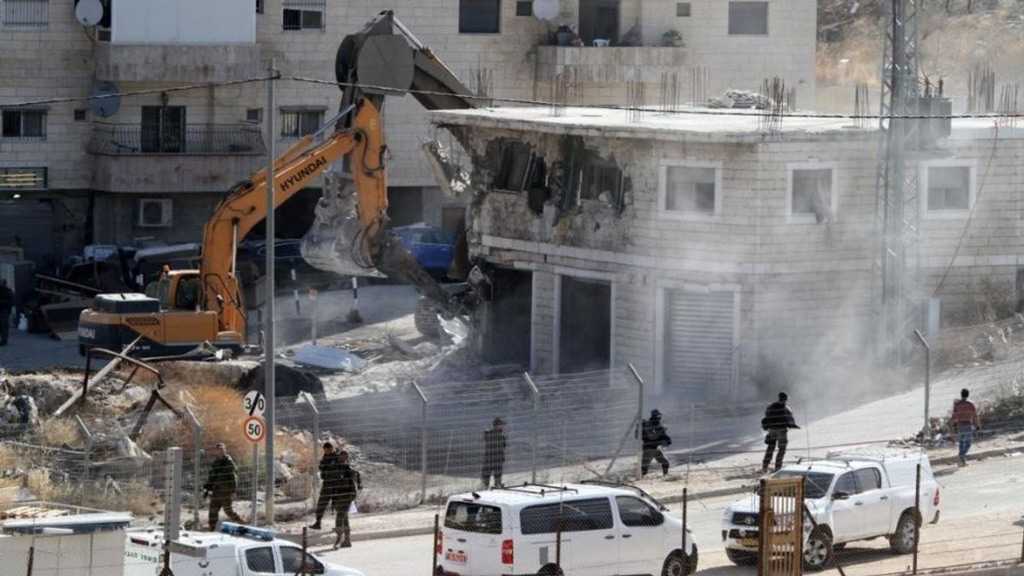 UN Urges Immediate Halt to “Israeli” Demolitions of Palestinian Homes