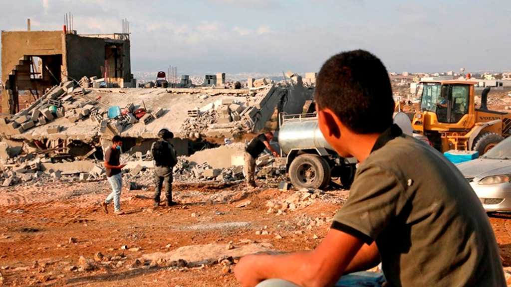 “Israel” Blocks Aid Delivery to Homeless Palestinians in Jordan Valley