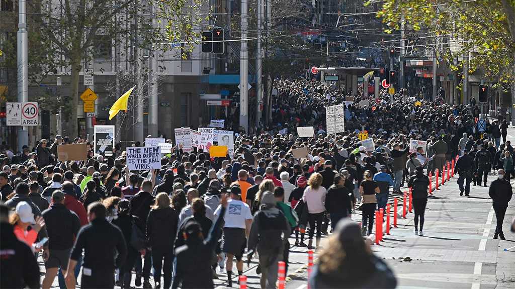 Sydney Police Arrest Anti-lockdown Protesters in Sydney
