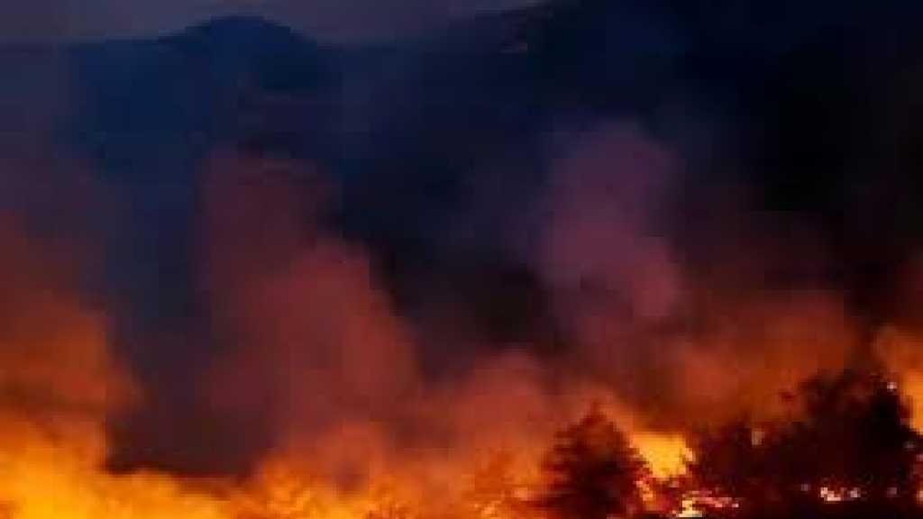 Lebanon’s Wildfire Rages for 2nd Day, Spreads to Syria