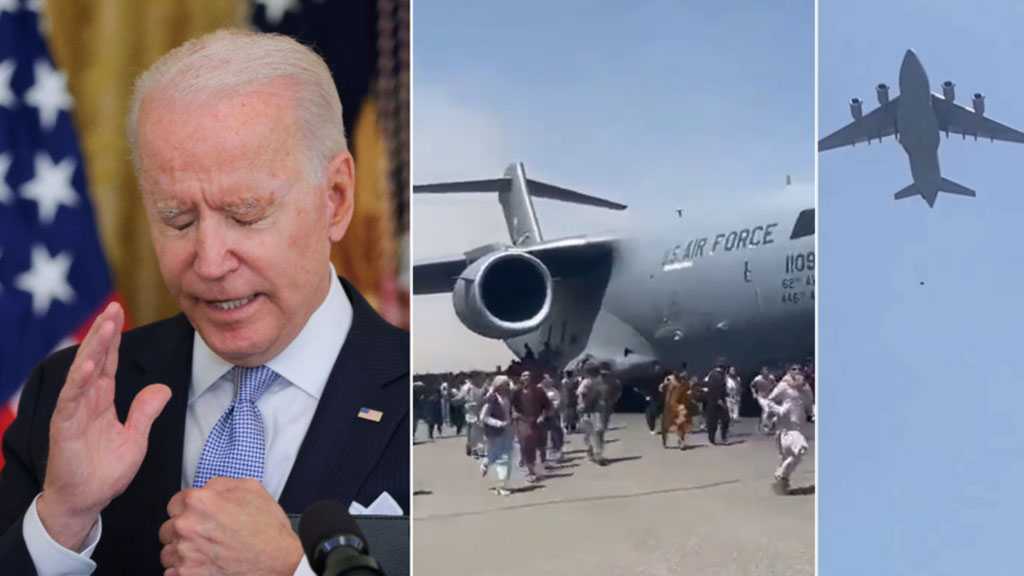 Biden Shrugs Off Shock Scenes of Afghans Falling from US Plane Because ‘That Was Five Days Ago’