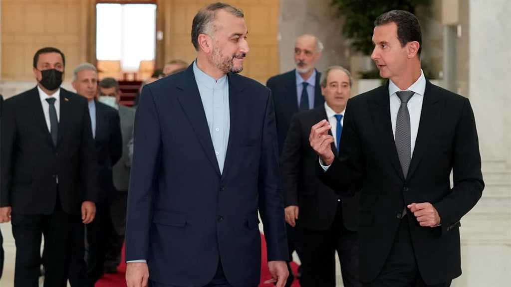 Amir Abdollahian, Assad Discuss Iran-Syria Cooperation