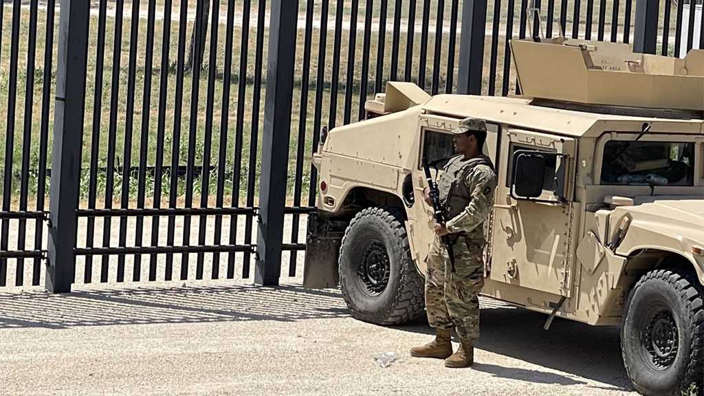 Armored Vehicles, National Guard Appear on Texas Border