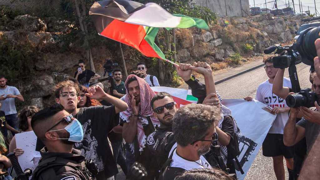 “Israeli” Forces Attack Anti-Settlement Protesters in WB                           