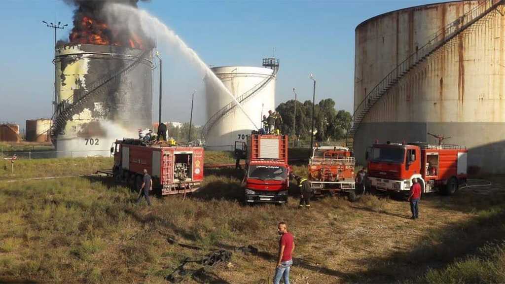 Fire Breaks Out At Zahrani Oil Facility in South Lebanon