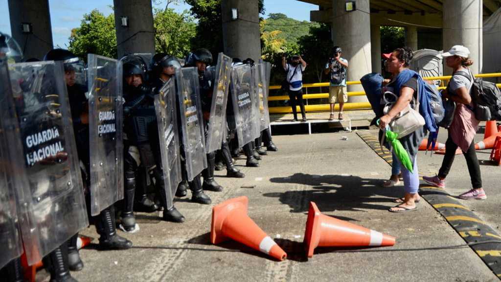 Violent Clashes Erupt As Mexico’s National Guard Confronts US-Bound Migrants