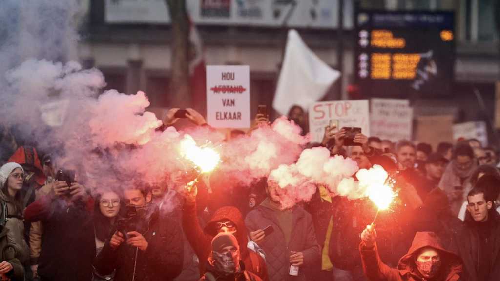 Europe Spirals Into Mayhem: Protests Over Tightened COVID-19 Restrictions Continue