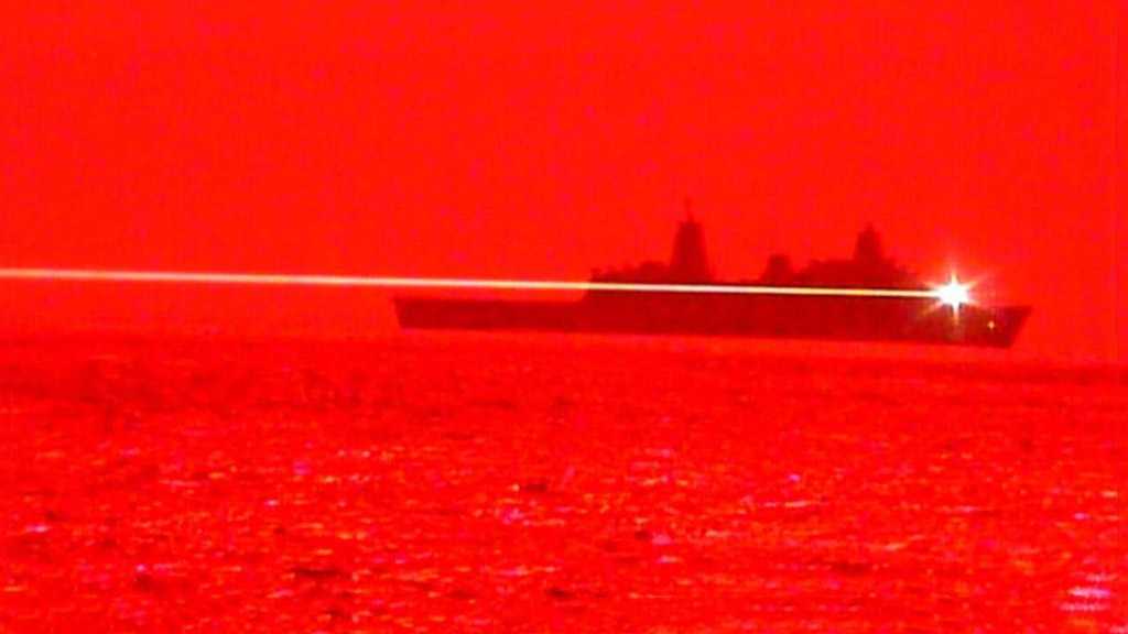 US Navy Tests Laser Weapon in Middle East