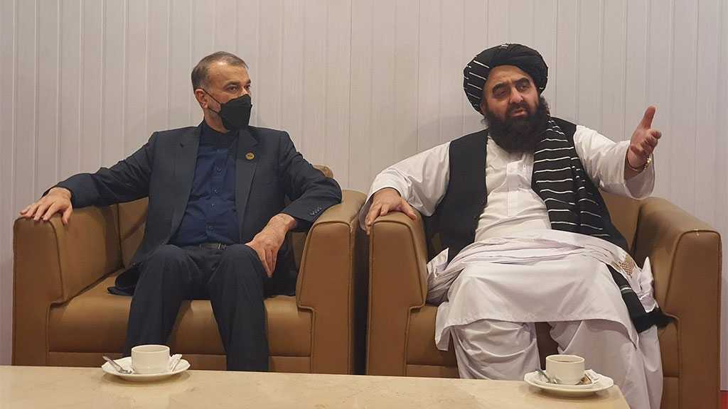 Amir Abdollahian Meets Taliban’s FM in Tehran