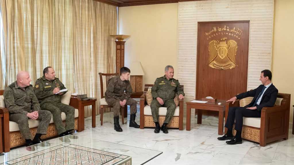 Assad Meets Shoigu, Discusses Syrian-Russian Military Cooperation