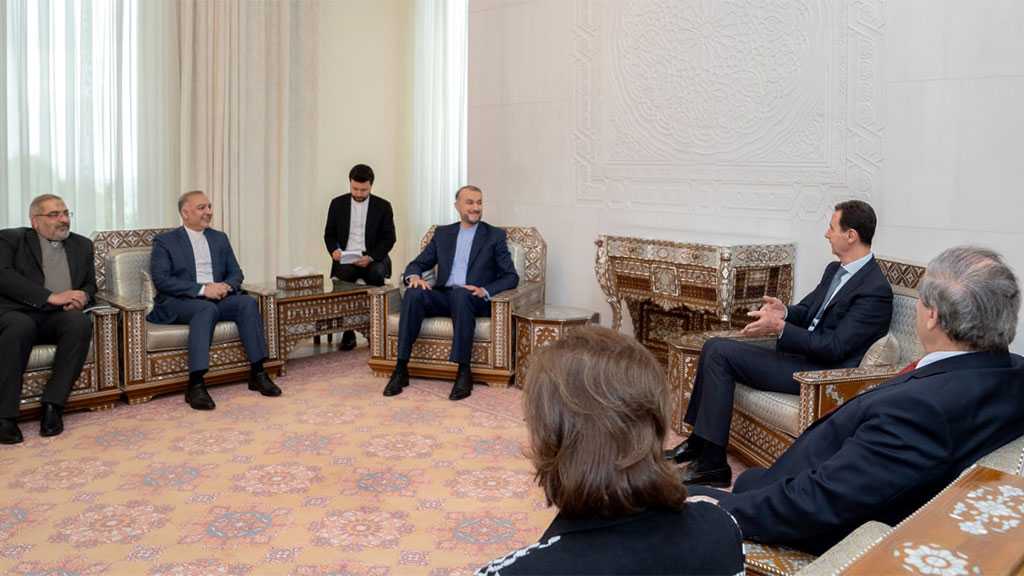 Amir Abdollahian Meets Assad: US Must Show Goodwill in Practice in Vienna Talks