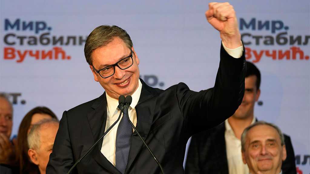 Serbian President Vucic Declares Election Victory