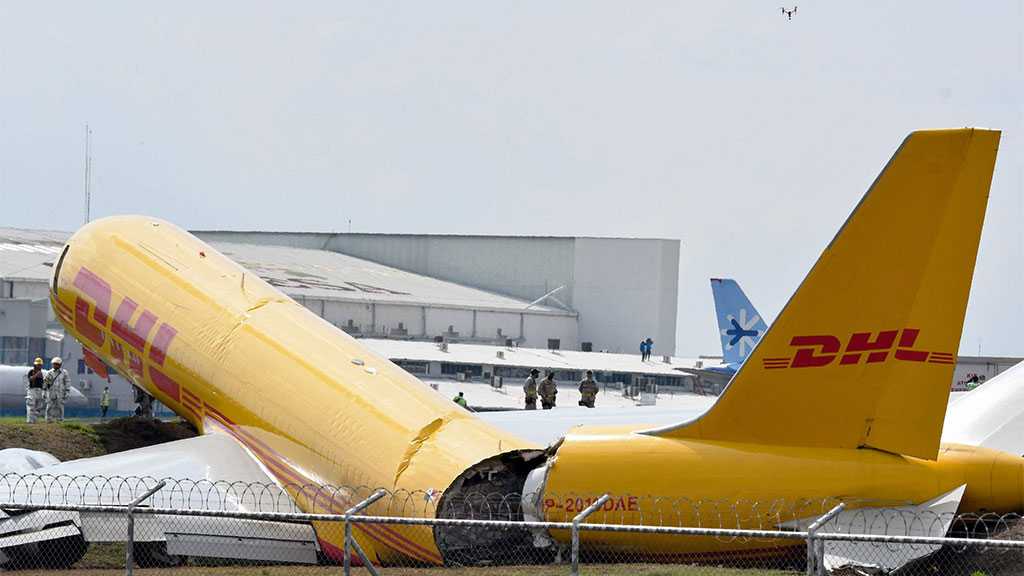 Cargo Plane Breaks In Two during Emergency Landing