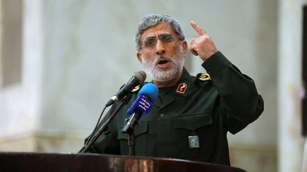 Iranian Drones Carried Out Successful Missions over the ‘Israeli’ Occupation Entity - Quds Force Commander