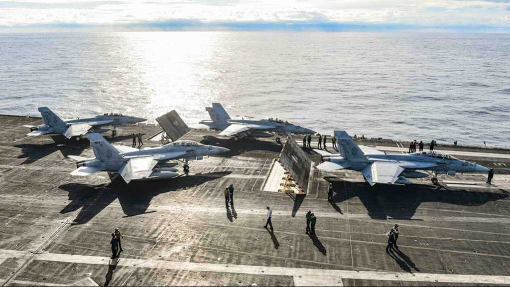 US F-18 Jet Falls Off Destroyer in Mediterranean Sea