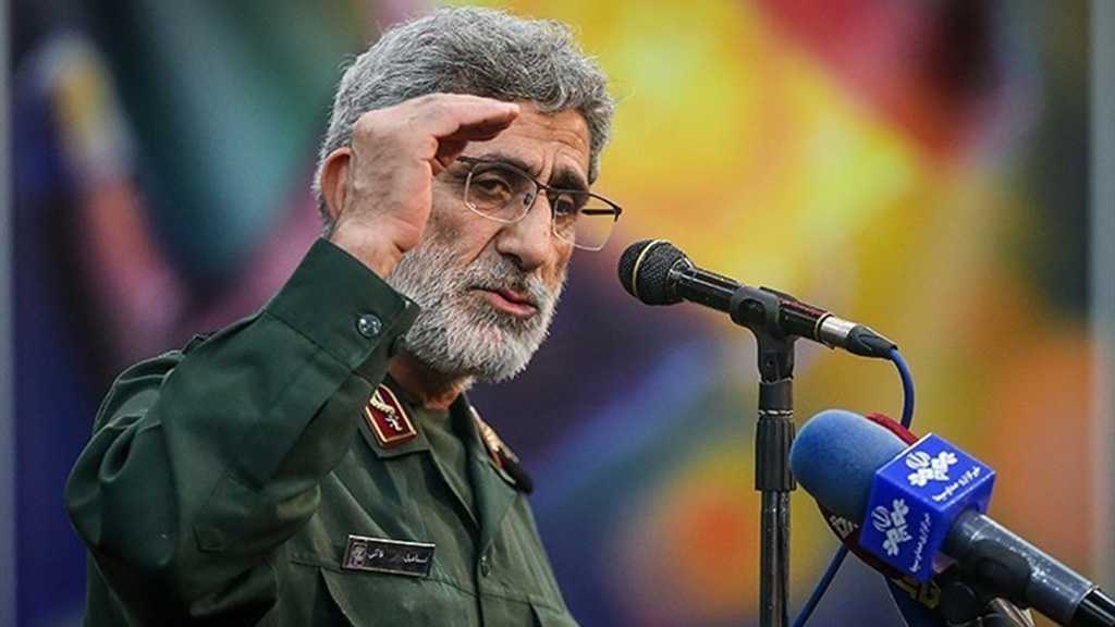 IRG Quds Force Chief: Daily Operations Are Conducted against “Israel”