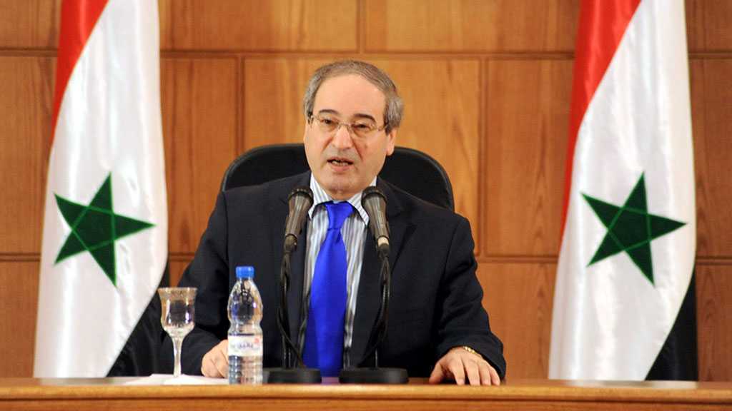 Syria Fought International Terrorism on Behalf of The Whole World - FM