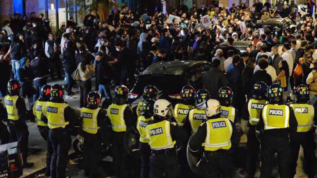 Islamic Republic Supporters Confront MKO Rioters Outside Iran’s Embassy in UK