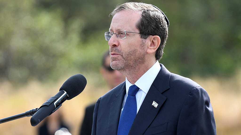 “Israel’s” Herzog Departs to US for Visit with Biden