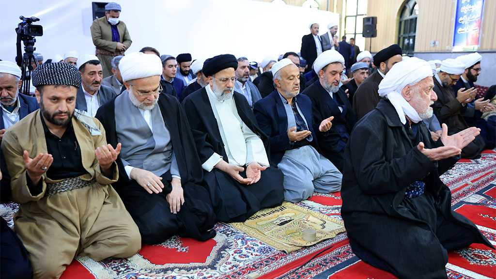 Raisi Meets Shia, Sunni Clerics of Kurdistan