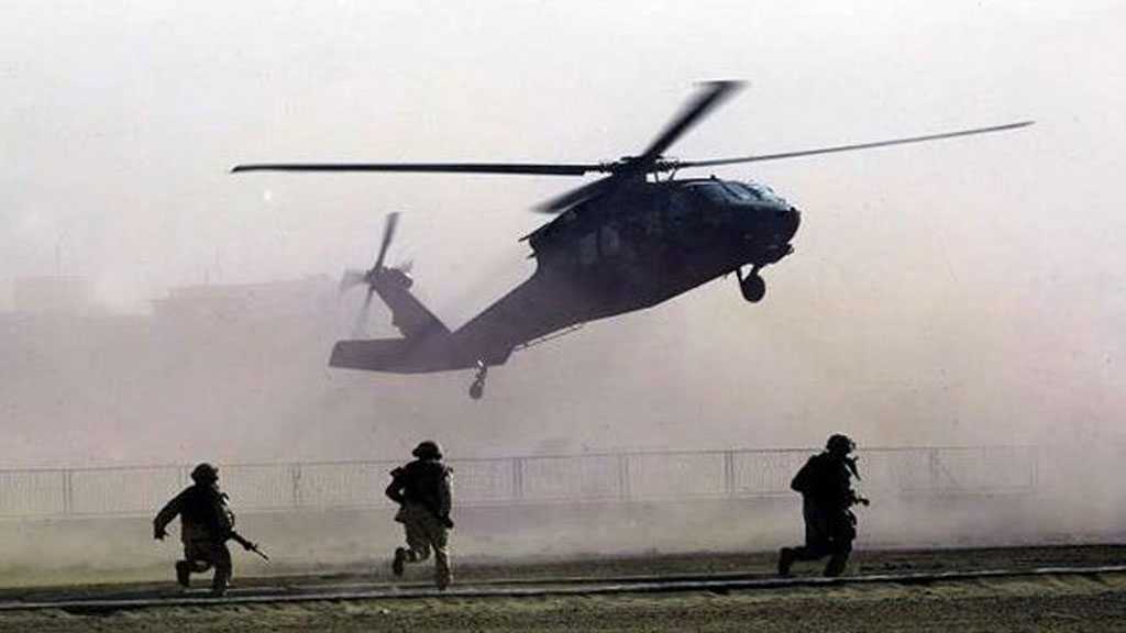 US Occupation Forces Carry Out Airdrop, Kidnap Four Persons in Syria’s Hasaka Countryside