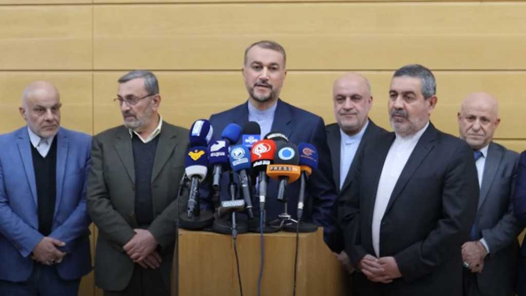 Iran’s FM in Beirut: To Maintain Support for Lebanon, Hezbollah
