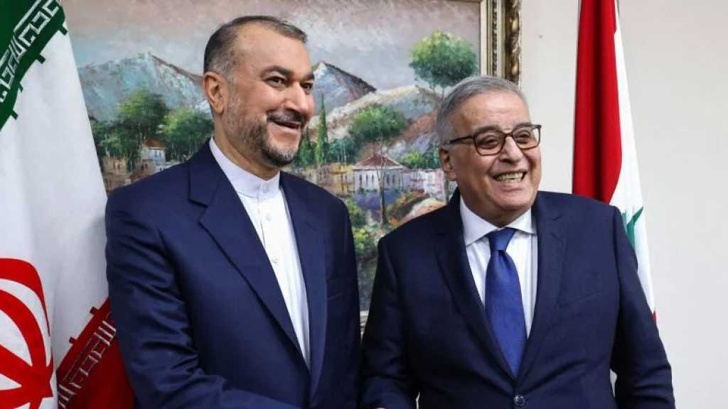 Amir Abdollahian from Beirut: Iran to Continue Supporting Lebanon, Ready To Build Electric Power Plants 