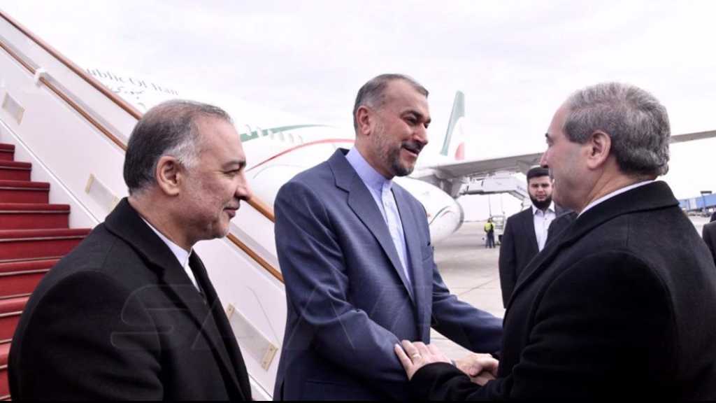 Iranian FM in Damascus after Beirut Visit 