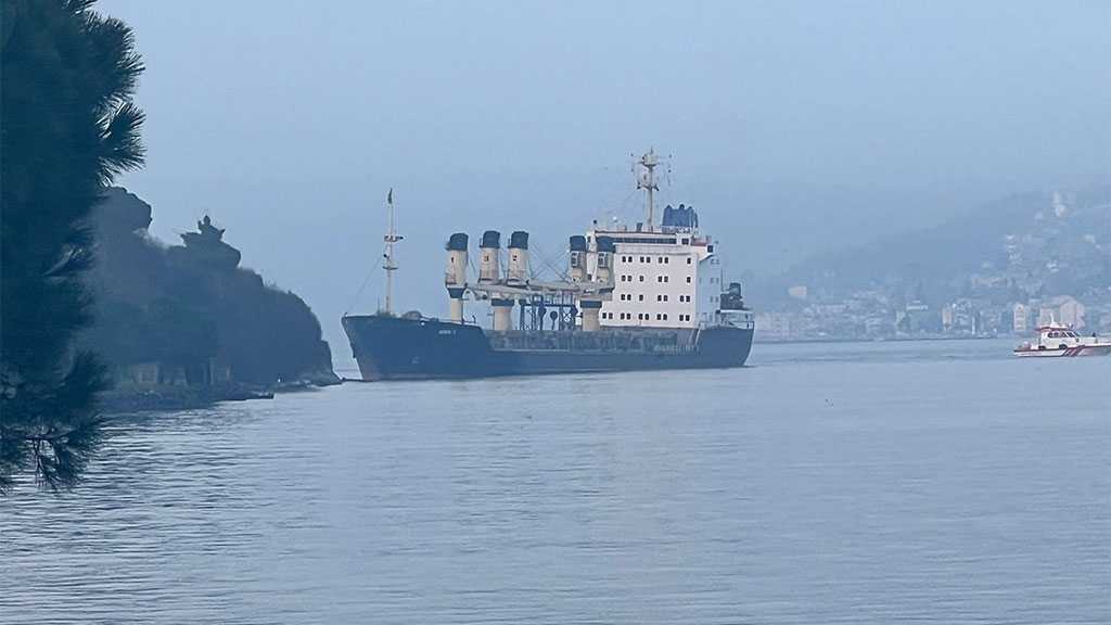 Ukraine Cargo Ship Grounded in Bosporus, Traffic Halted