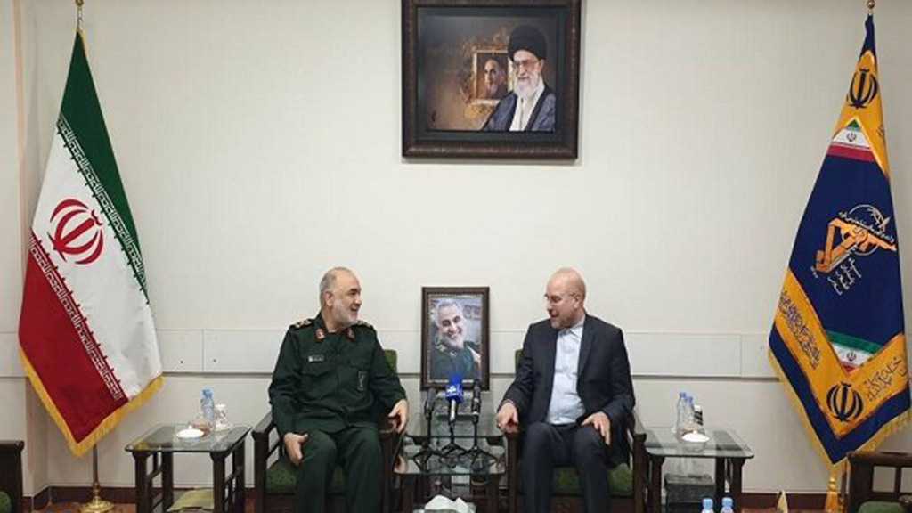 Qalibaf-Salami Meeting: Iran Ready to Decisively Respond to Any EU Mistake Regarding IRG