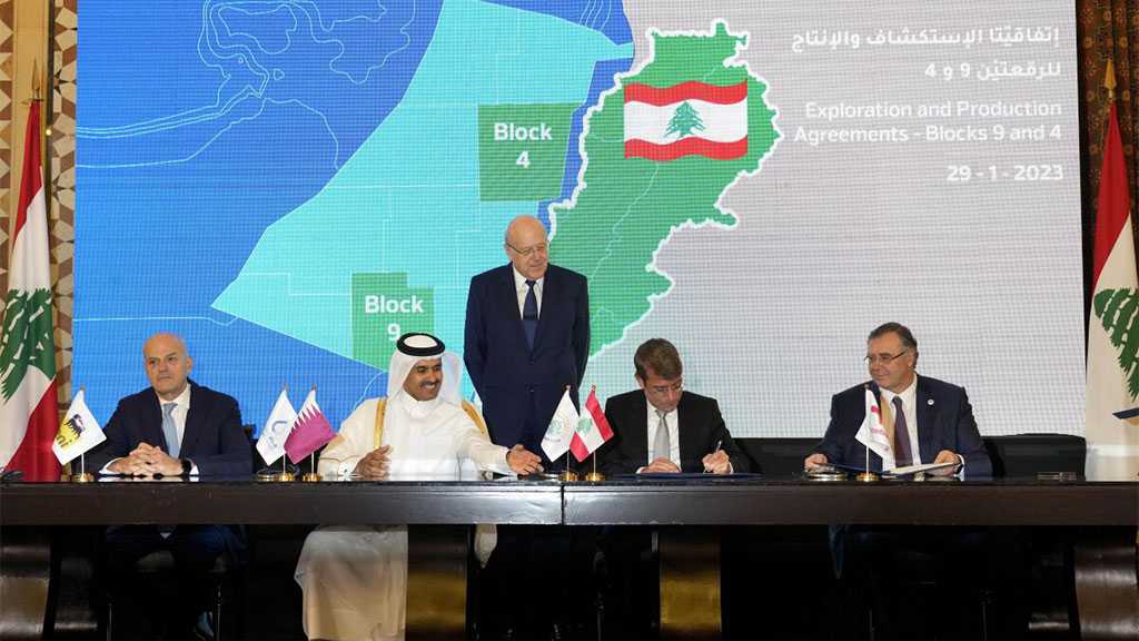 Lebanon, Qatar Sign Deal for Gas Exploration in Blocks 4 And 9