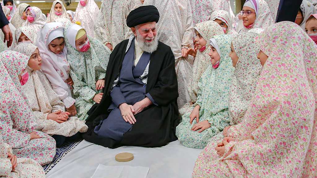 Imam Khamenei To Young Girls: Study for Iran’s Progress, Try to Be One of The Outstanding Women [Photos]